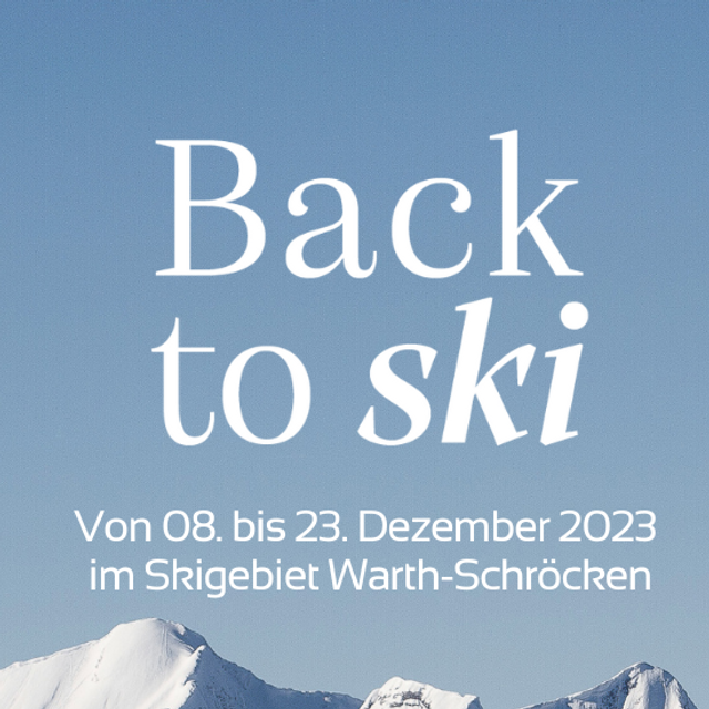 Back to Ski