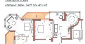 Alpina - Schönachtl Tower Suite Deluxe, 90m²