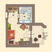 La maiena - Single Room - Residence Elisabeth