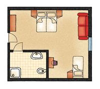 Schachen - More bed room