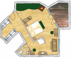 Hotel Tuxertal - Geniesserbaumsuite L&Auml;RCHE
