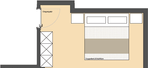 alpinahotel - Doppelzimmer &bdquo;Stammhaus&ldquo;