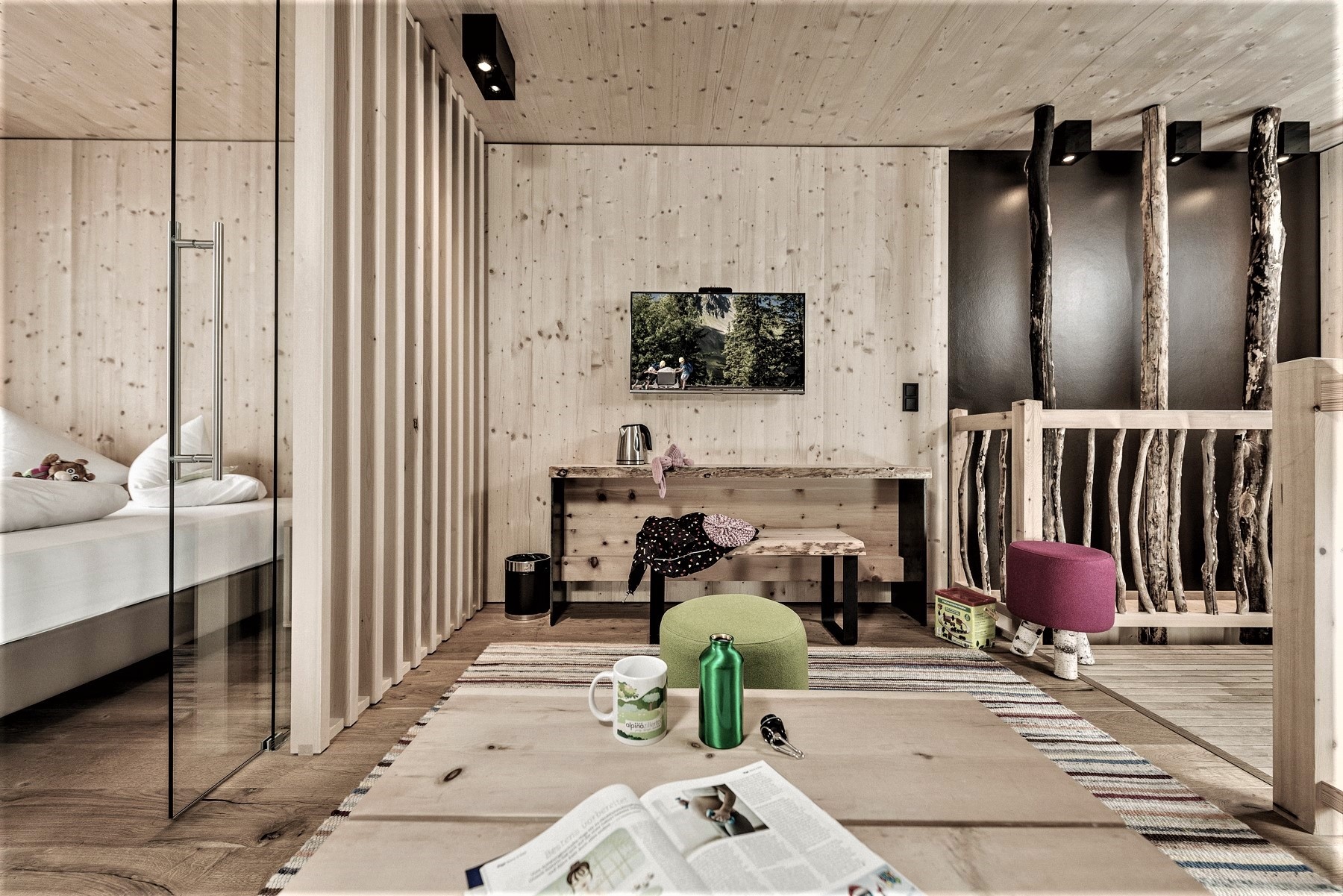 Mia Alpina-„69er“ Baumhaus-Suite
