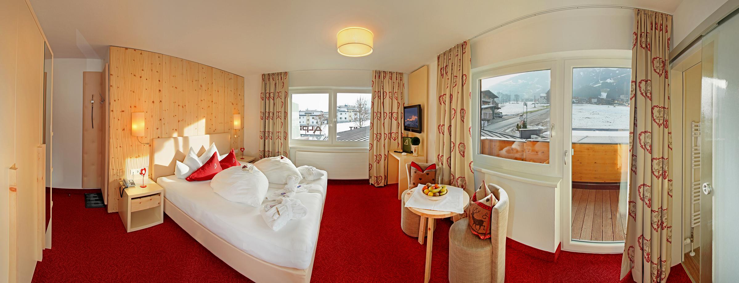 alpinahotel-Charme Komfortzimmer Zirbe