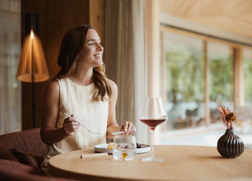 Tauber's Bio Vitalhotel: Lounge - Tauber's Bio Vitalhotel, St. Sigmund, Pustertal, Trentino-Südtirol, Italien