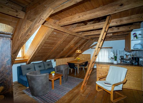 Urlaub auf dem Bauernhof - Ferienwohnung Kreuzjöchl (1/2) - Landhotel Anna & Reiterhof Vill