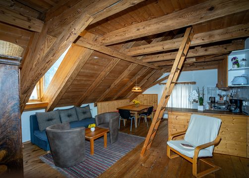 Urlaub auf dem Bauernhof - Ferienwohnung Kreuzjöchl (1/2) - Landhotel Anna & Reiterhof Vill