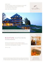 NightSPA-Gutschein | 1 Person