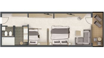 Doppelzimmer Ortler