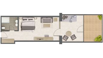 Doppelzimmer Bergkristall