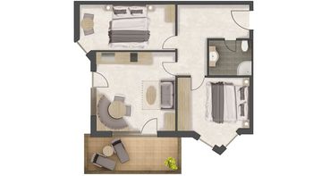 Family-Appartement groß