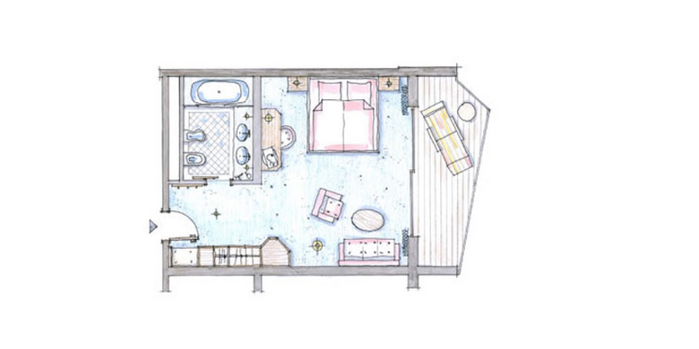 Schüle's Gesundheitsresort & Spa: Wacholder mit Südostbalkon (42 m²) image #4