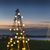 Festliche Illumination der Weihnachtsbeleuchtung