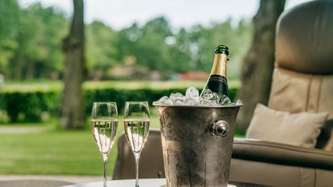 Flasche Champagner,  S Jean Pernet, Tradition, Brut  0,75l