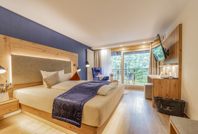 Hotel Zimmer: Einzelzimmer Seeseite - Hotel Langenwaldsee