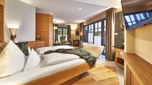 Suite Waldblüte Bett