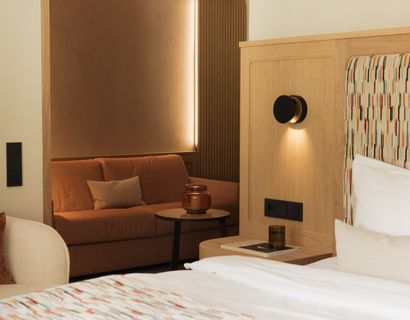 Berghotel Schlossanger Alp: BURGBLICK Suite 15