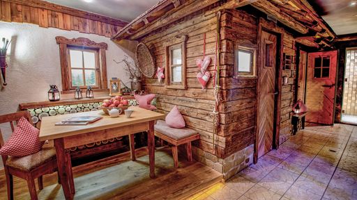 Wellnesshotel Brunner Hof im Bayerischen Wald altbayerisches Saunadörfl