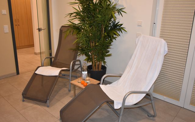 Relaxbereich der Sauna