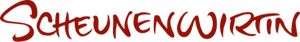 Zur Scheunenwirtin - Logo