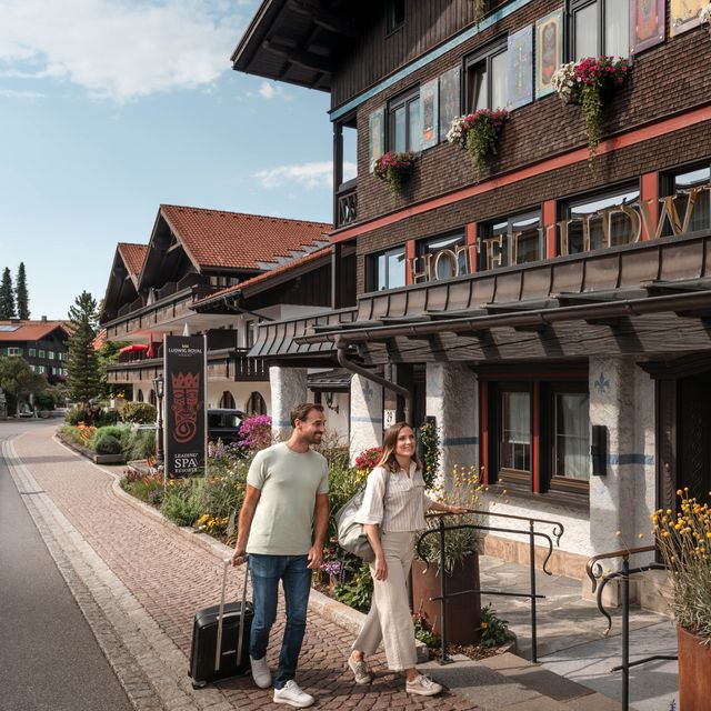 Alpin & Wellness Resort Ludwig Royal in Oberstaufen, Bayern, Deutschland