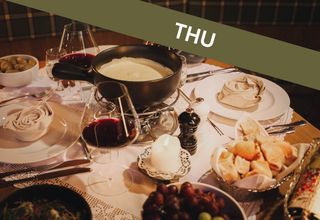 Zwischen Fonduegabel und Grillbesteck - Burg Hotel 