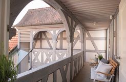 Biohotel Chez Douverne: Fachwerkbauten - Hästens Boutique Biohotel – chez Douverne, Sommerach, Fränkisches Weinland, Bayern, Deutschland