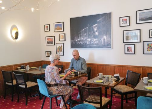 Bio Boutique Hotel Barbara: Frühstücksraum - Bio Boutique Hotel Barbara, Freiburg im Breisgau, Schwarzwald, Baden-Württemberg, Deutschland