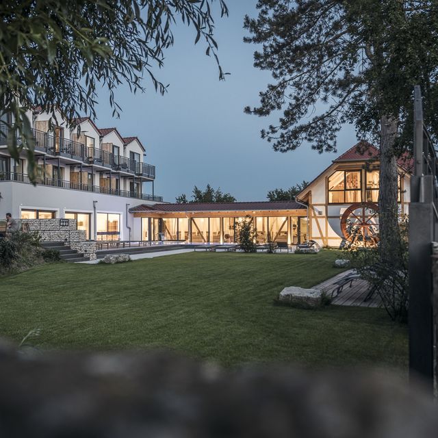 Jordan's Untermühle in Köngernheim, Rheinhessen, Rheinland-Pfalz, Deutschland